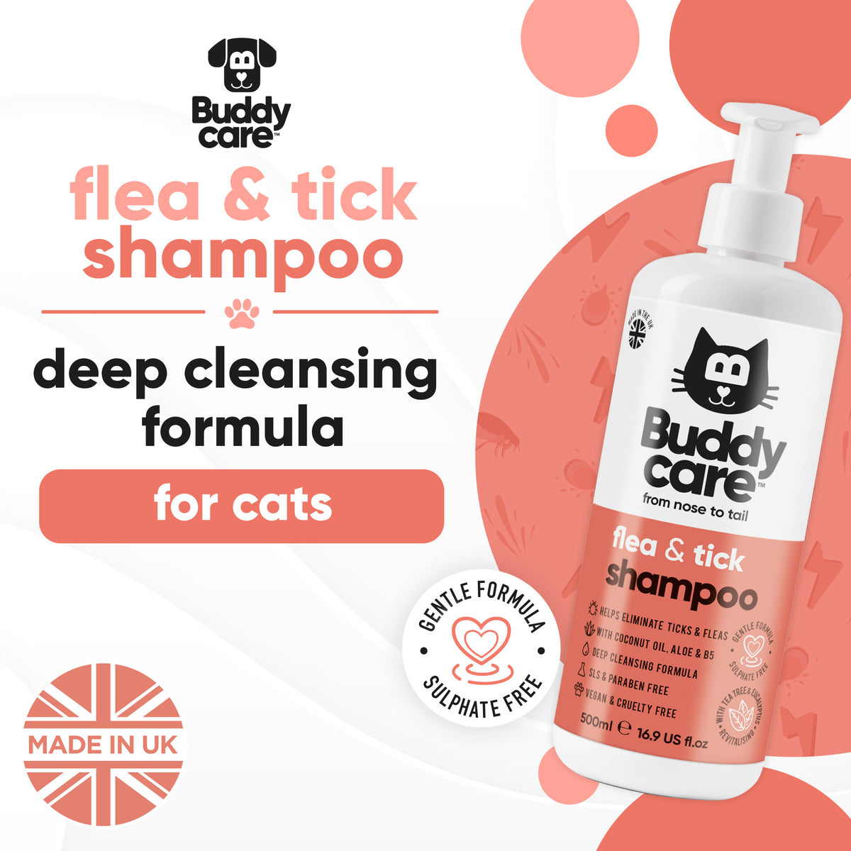 Flea & Tick Cat Shampoo