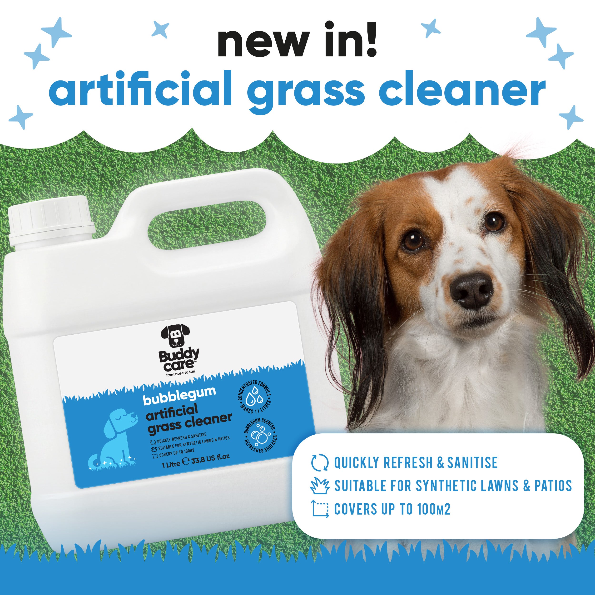 Bubblegum Artificial Grass Cleaner