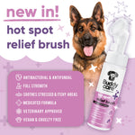 Pet Antiseptic Chlorhexidine Medicated Hot Spot Cleanse & Care Brush