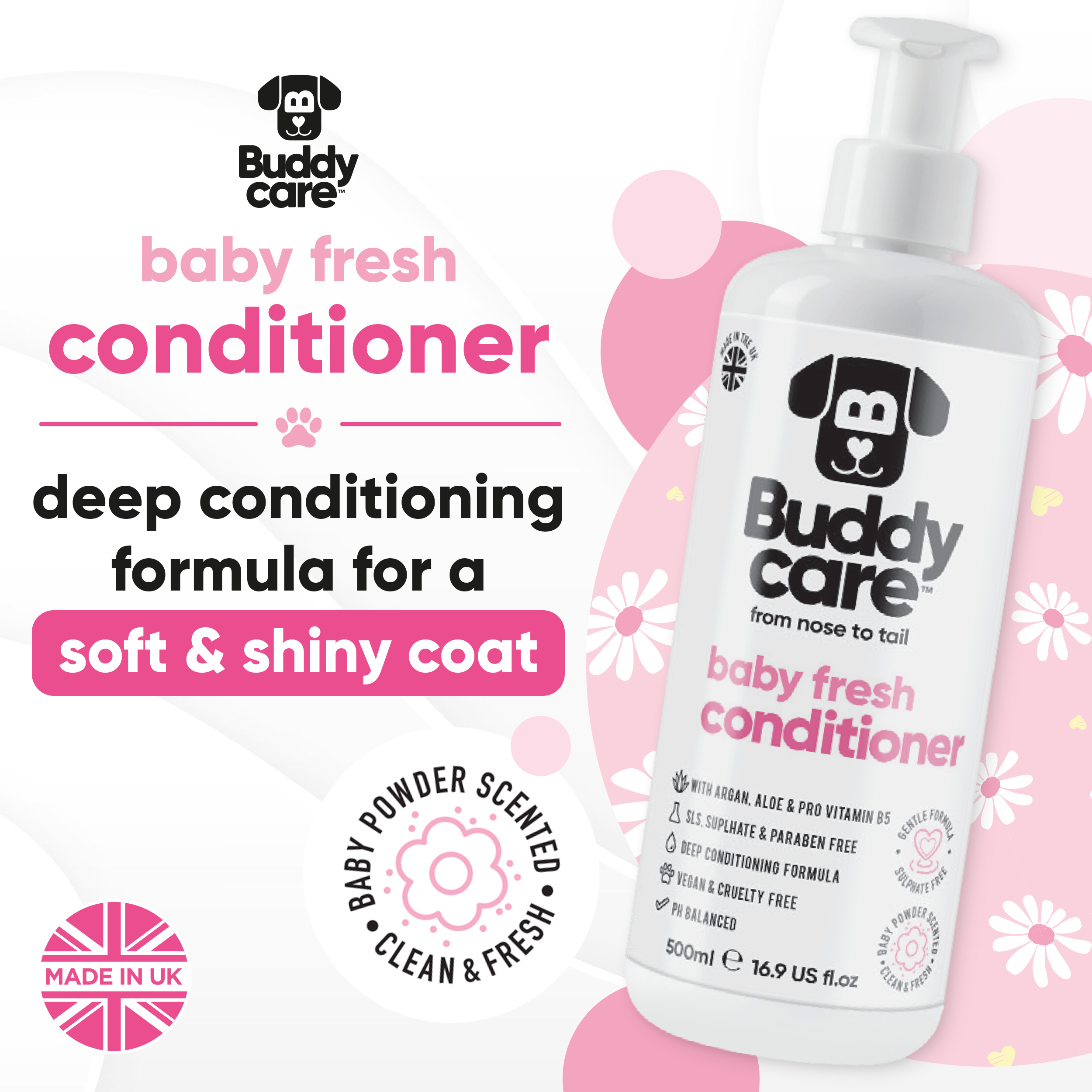 Baby Fresh Dog Conditioner by Buddycare