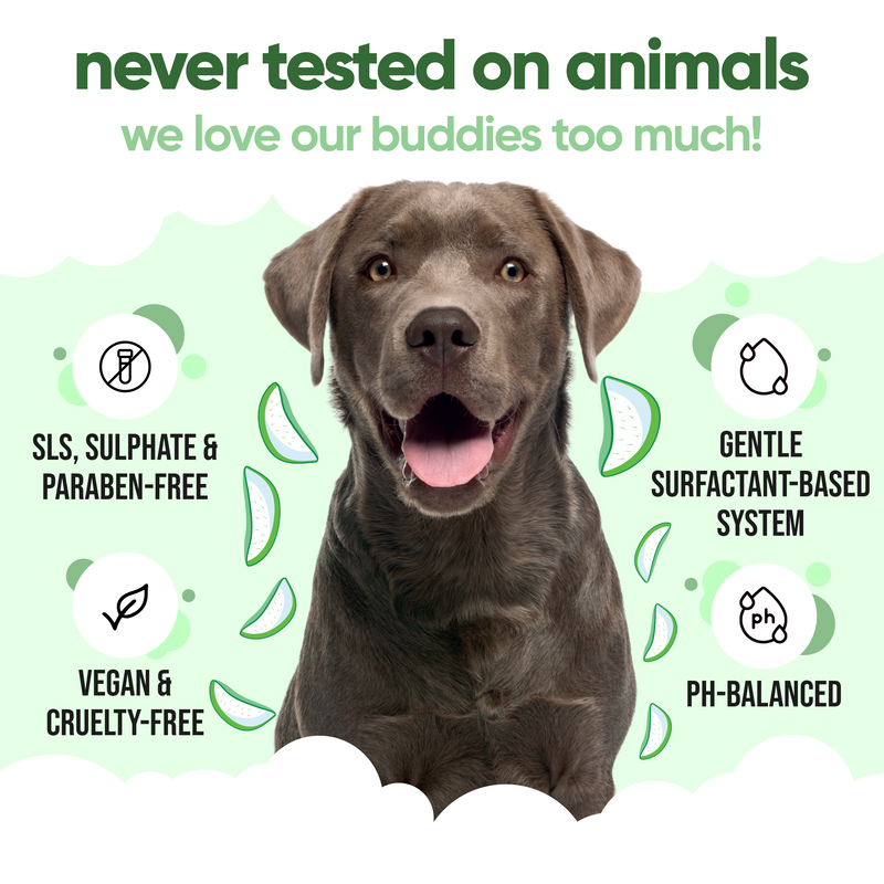 Shed Control Aloe & Lemongrass Dog Shampoo