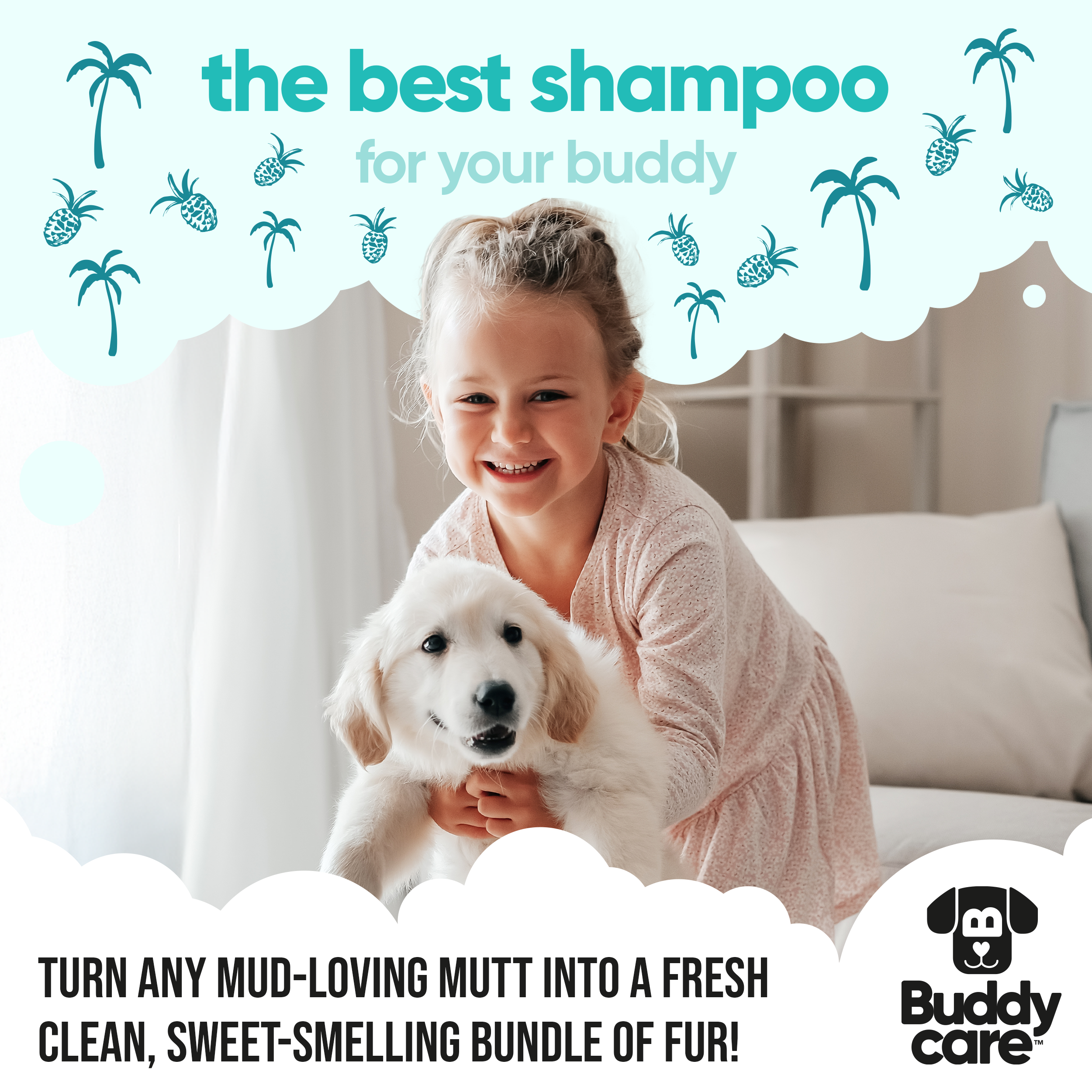 Tropical Dog Shampoo by Buddycare