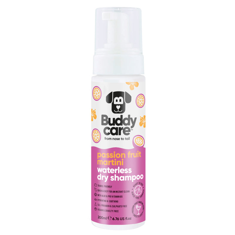 Passion Fruit Martini Waterless Dry Dog Shampoo