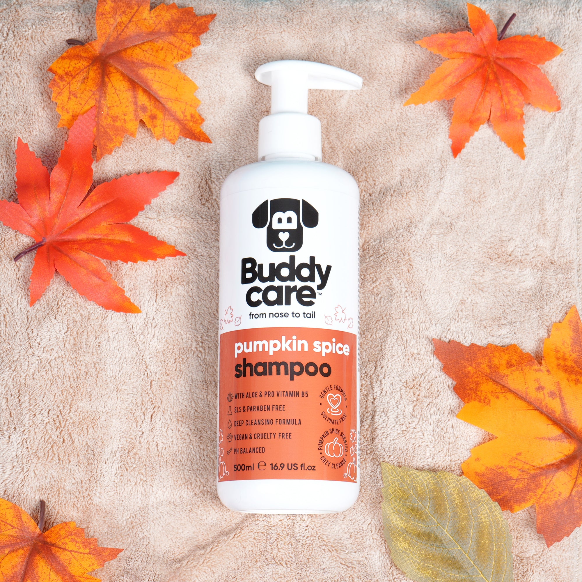 Pumpkin Spice Dog Shampoo