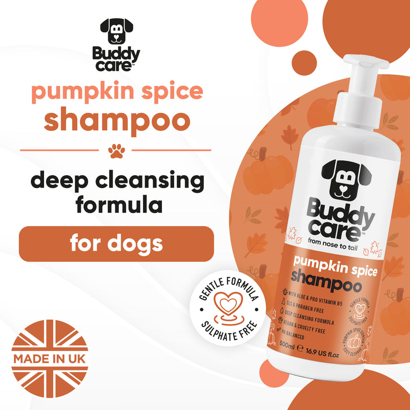 Pumpkin Spice Dog Shampoo