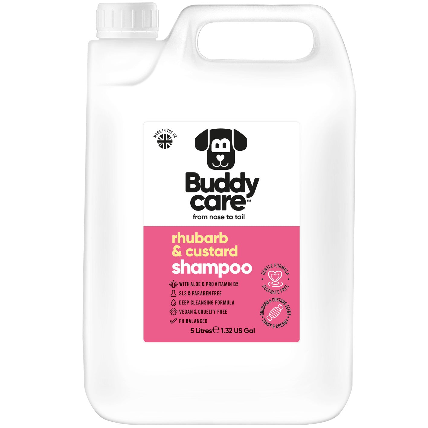 Rhubarb & Custard Dog Shampoo