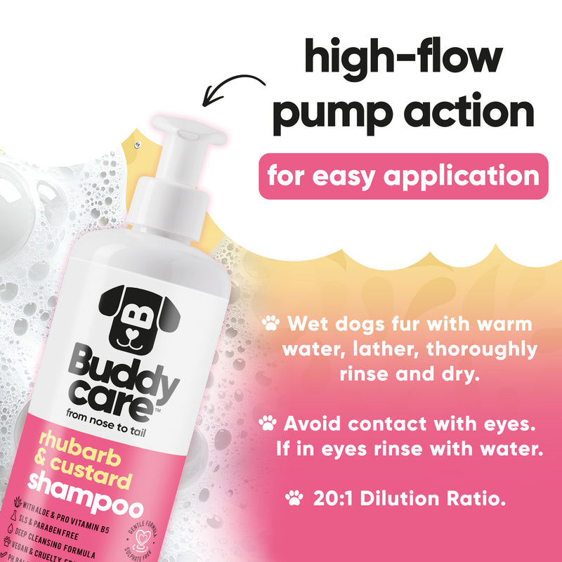 Rhubarb & Custard Dog Shampoo