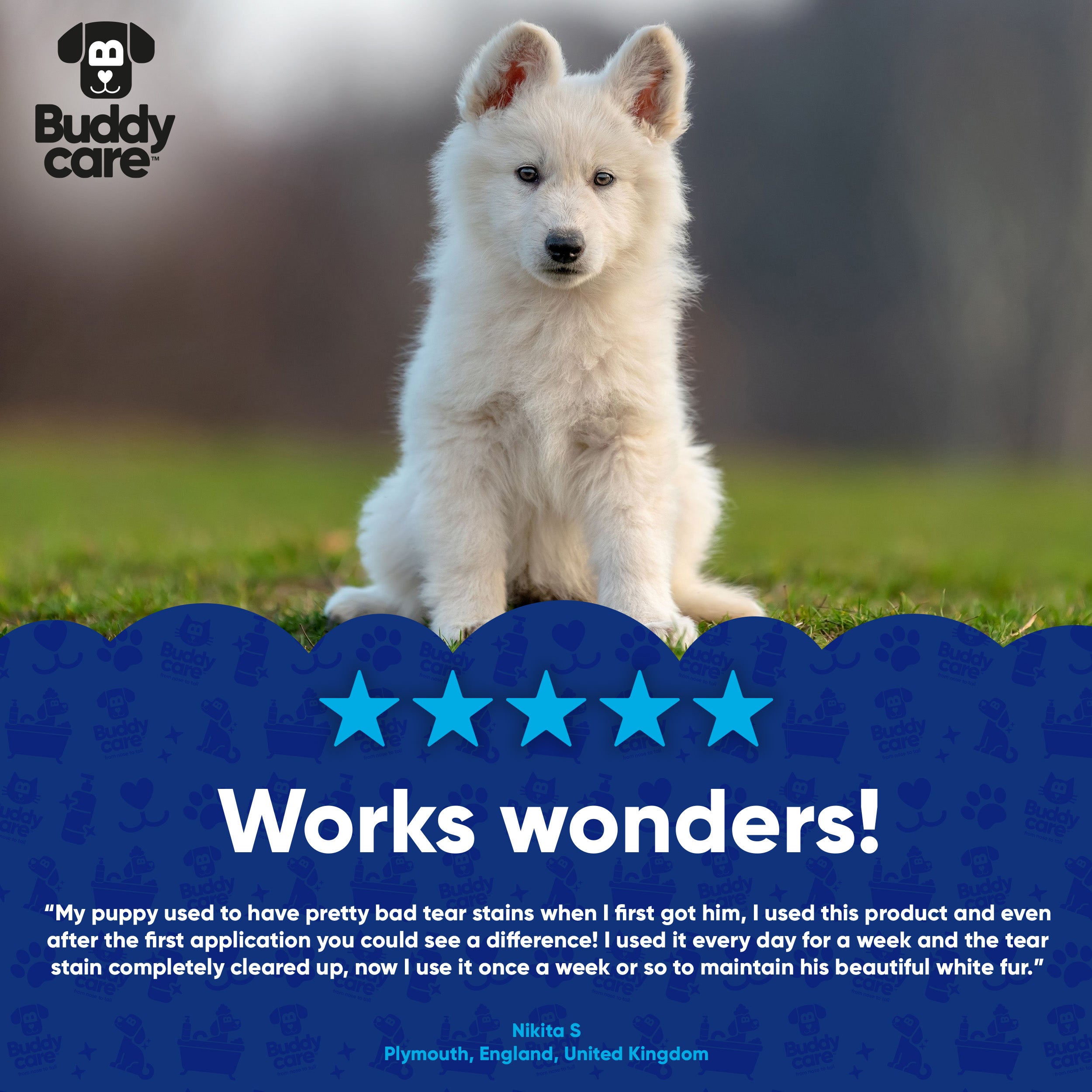 Tear Stain Eye Wipes